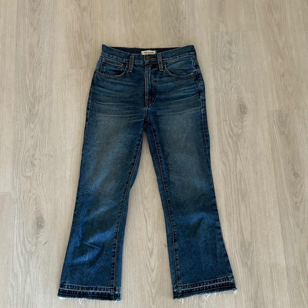 Madewell cropped jeans